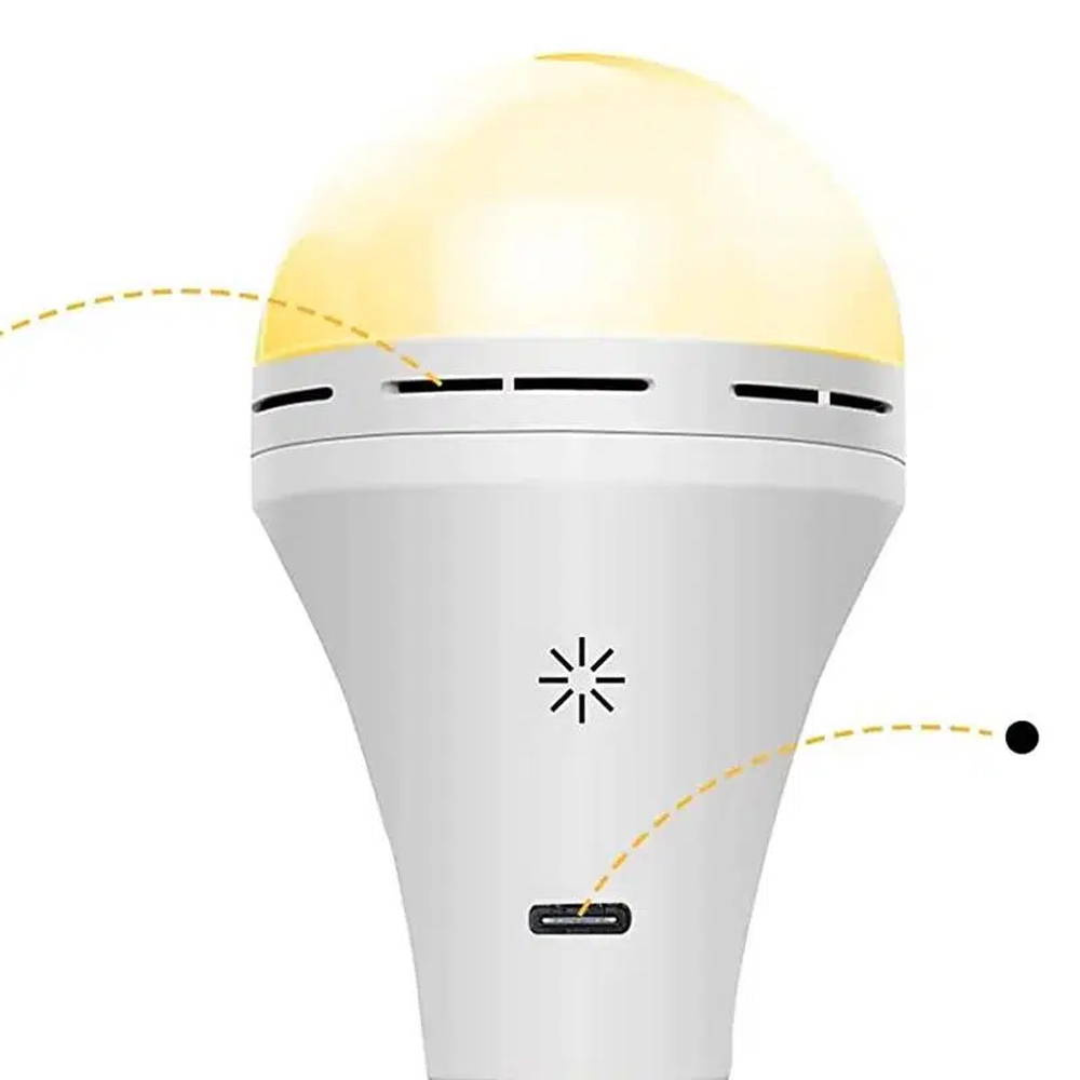 Ampoule LED Rechargeable Économique avec Télécommande