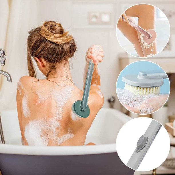 Brosse de Bain à Long Manche avec Fonction Massage