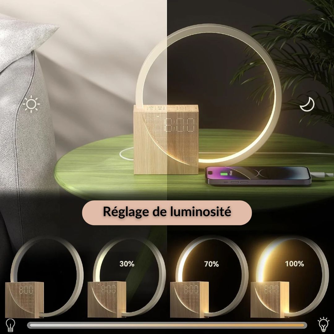 Energizing Alarm Clock Relaxing Night Light Soothing Dawn