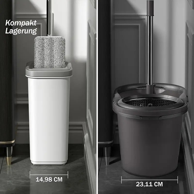 360° Mop with Wringer Bucket and Free Mop
