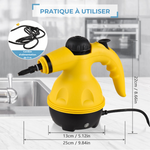 Nettoyeur vapeur électrique multi-usages efficace