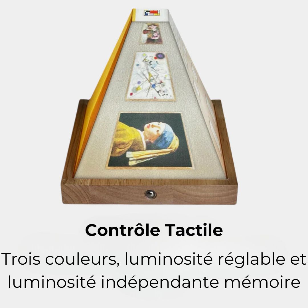 Lampe Murale 3D ArtLumière Rechargeable Artistique