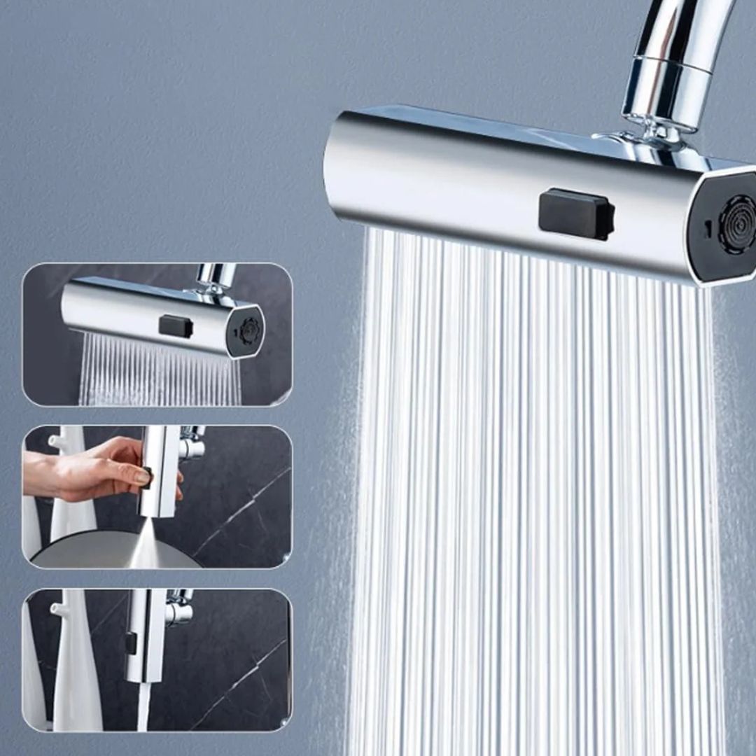 Universal Waterfall Faucet with 3 Modes