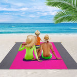 Couverture de plage étanche pour 5-8 adultes, résistante au sable
