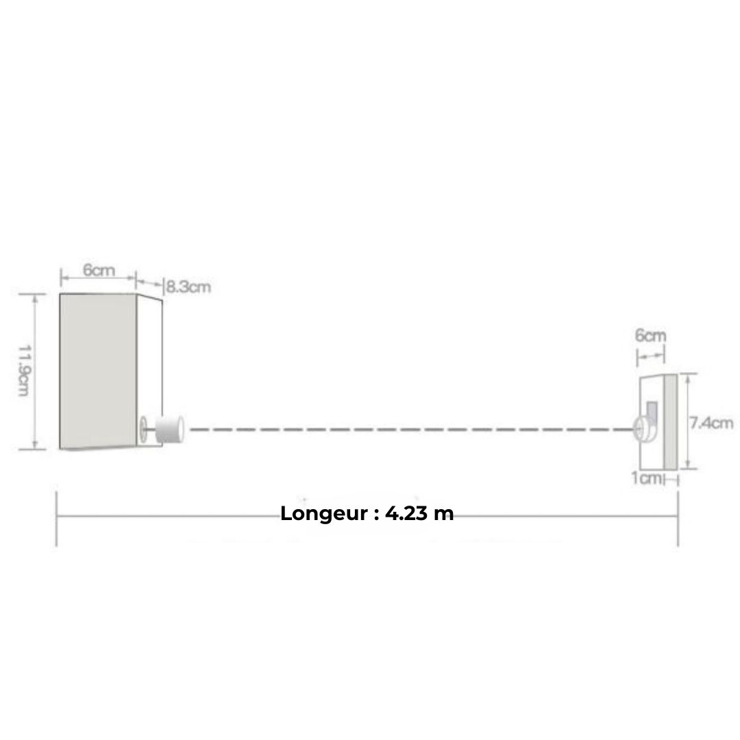 Expandable Retractable Indoor Clothes Dryer