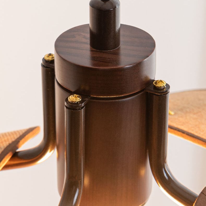 Suspension Artisanale Rétro en Tissu pour Déco Intérieure