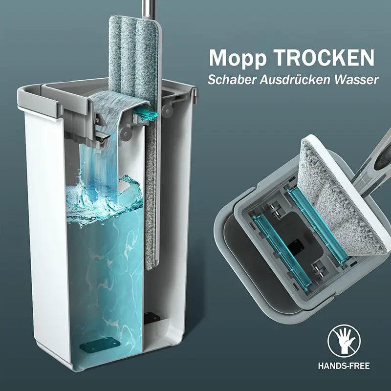 360° Mop with Wringer Bucket and Free Mop