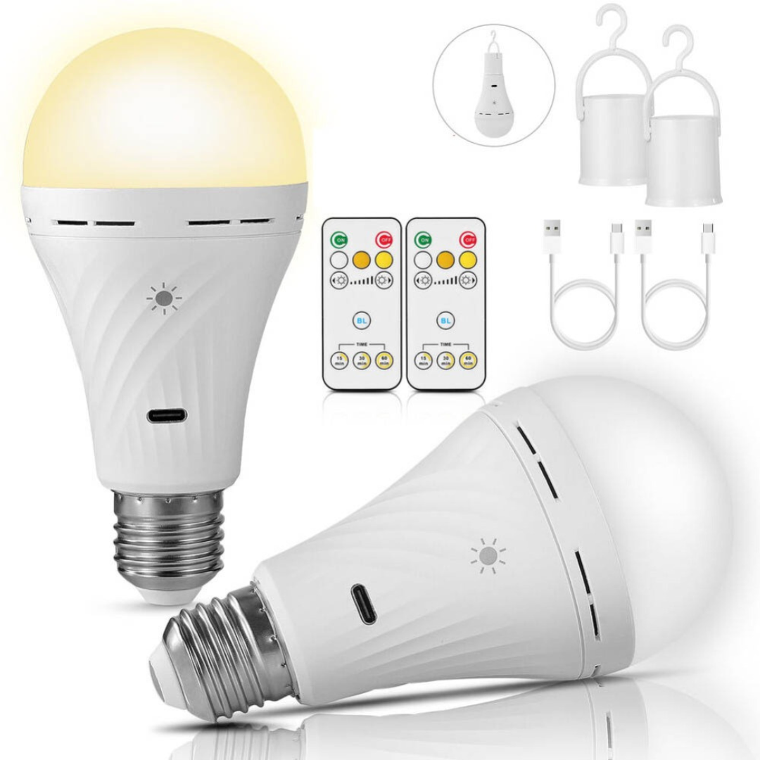 Ampoule LED Rechargeable Économique avec Télécommande