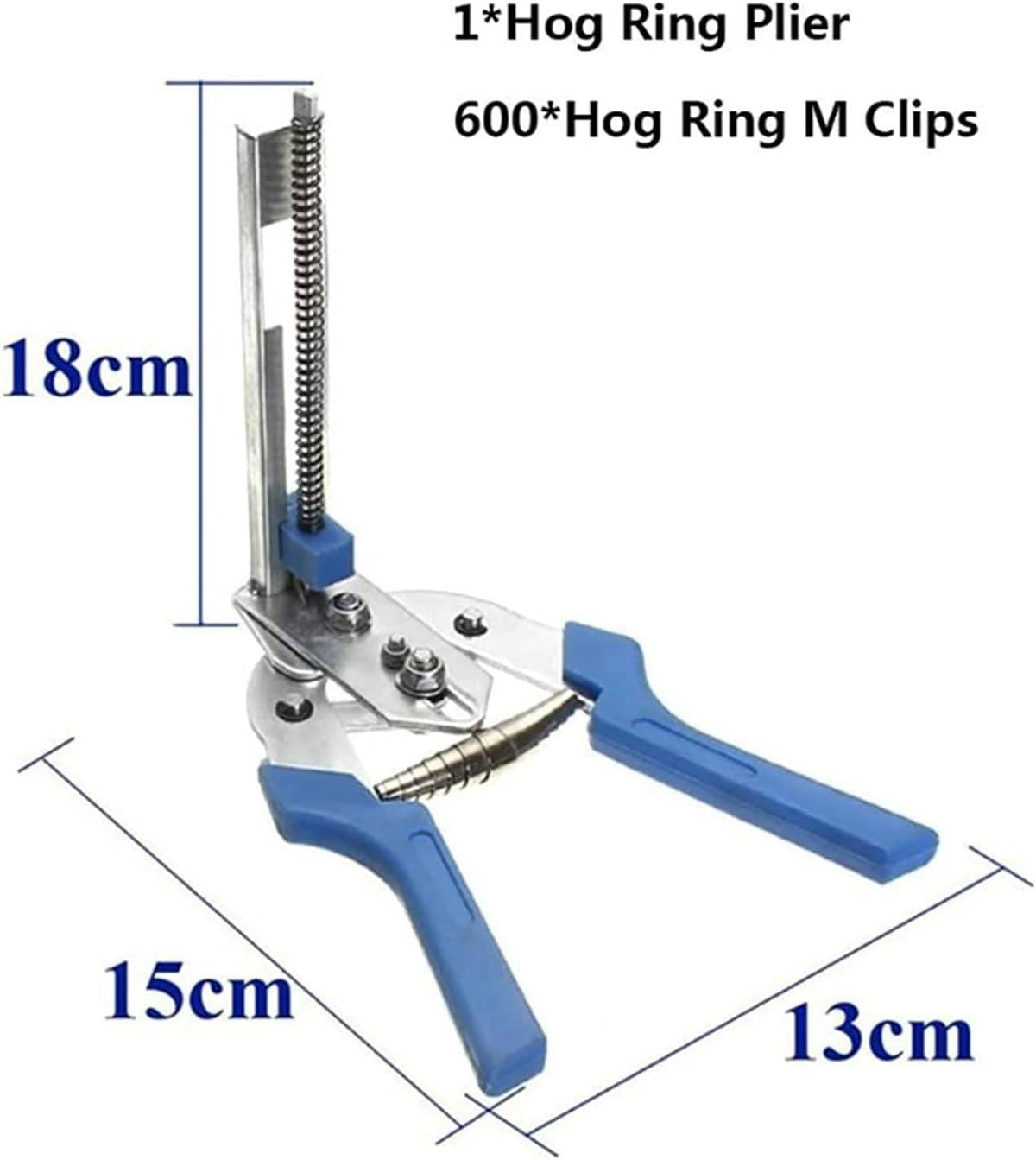Pliers for elastic rings