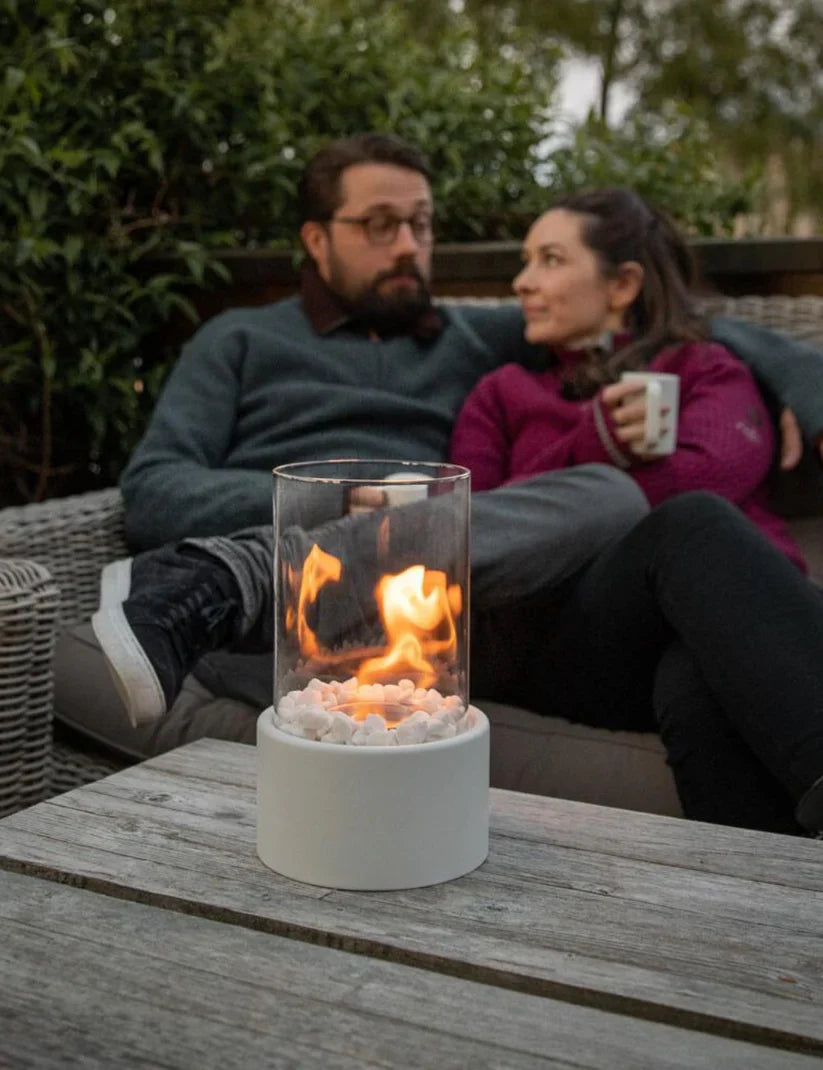 Cheminée de Table Flamme Élysée - Compacte et Élégance