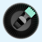 Éponge Magique BarbExpress pour Poils de Barbe