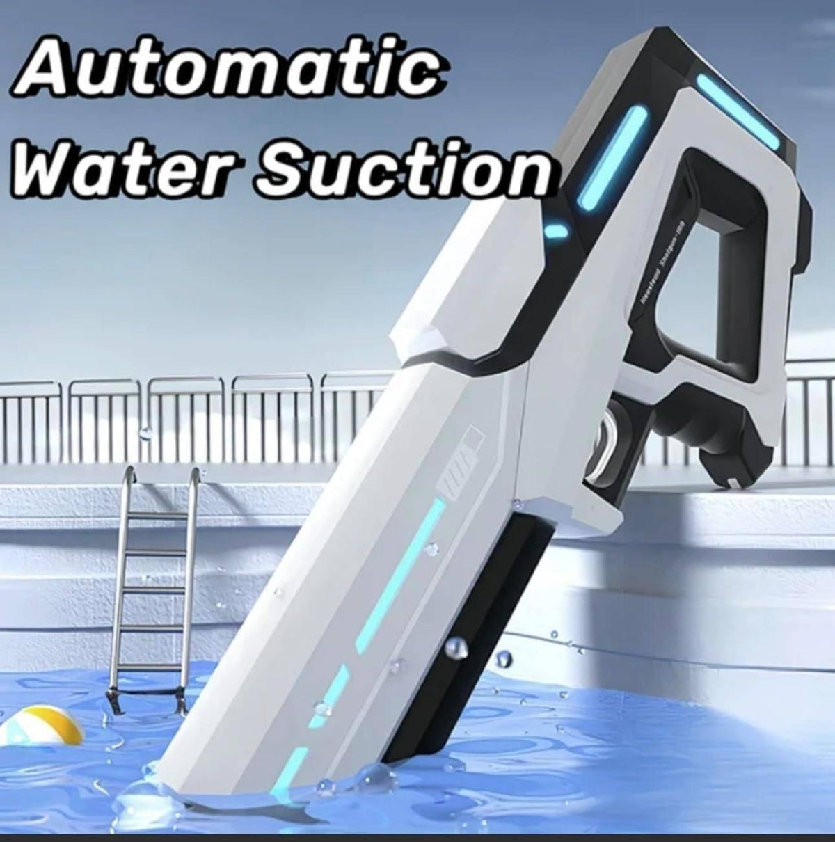 Rechargeable wireless water gun