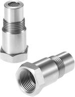 O2 Sensor Adapter with Mini CAT for Car CEL Fix