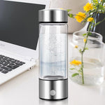 Bouteille d'eau alcaline rechargeable à hydrogène