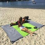 Couverture de plage étanche pour 5-8 adultes, résistante au sable