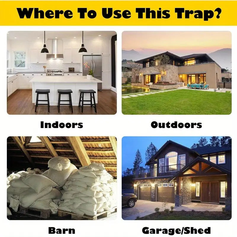 Mouse Rat Trap Flip & Slide - Effective and Safe