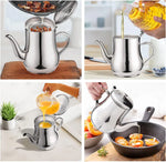 Filtered Oil Storage Jar for Optimal Preservation