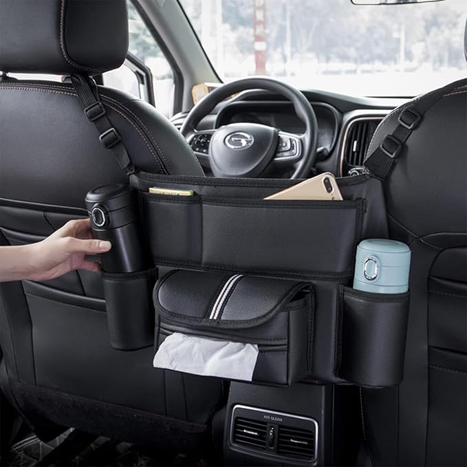 Organisateur auto compact pour voiture - Pochette de rangement