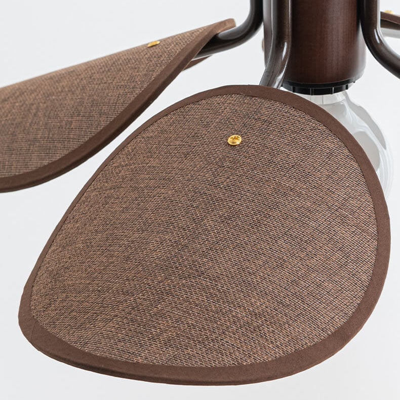 Suspension Artisanale Rétro en Tissu pour Déco Intérieure