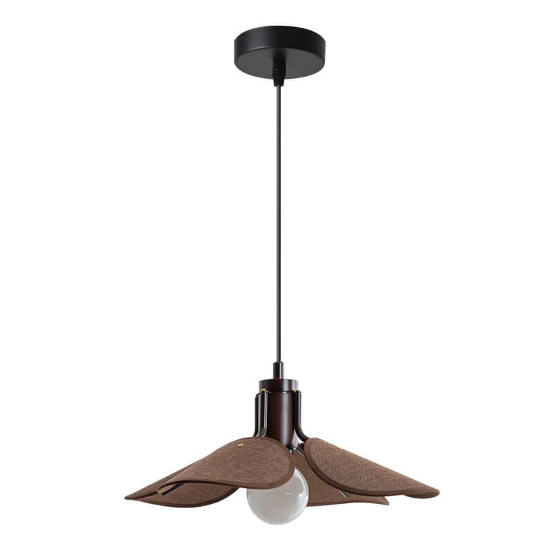 Suspension Artisanale Rétro en Tissu pour Déco Intérieure