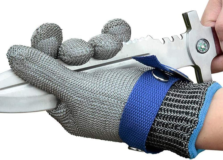 Metallic Glove ProtectoMain: Optimized Safety and Comfort
