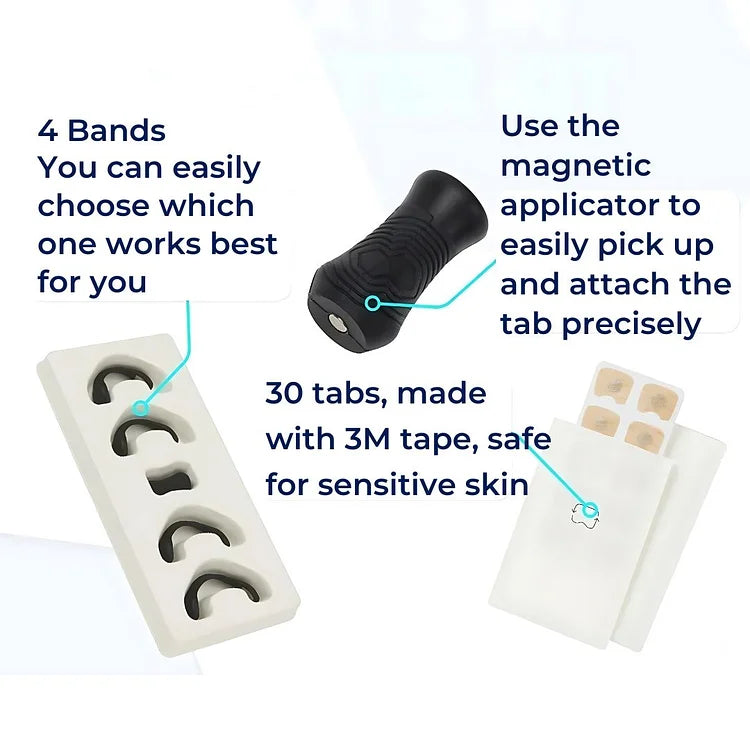Magnetic Nasal Strips for Snore Relief