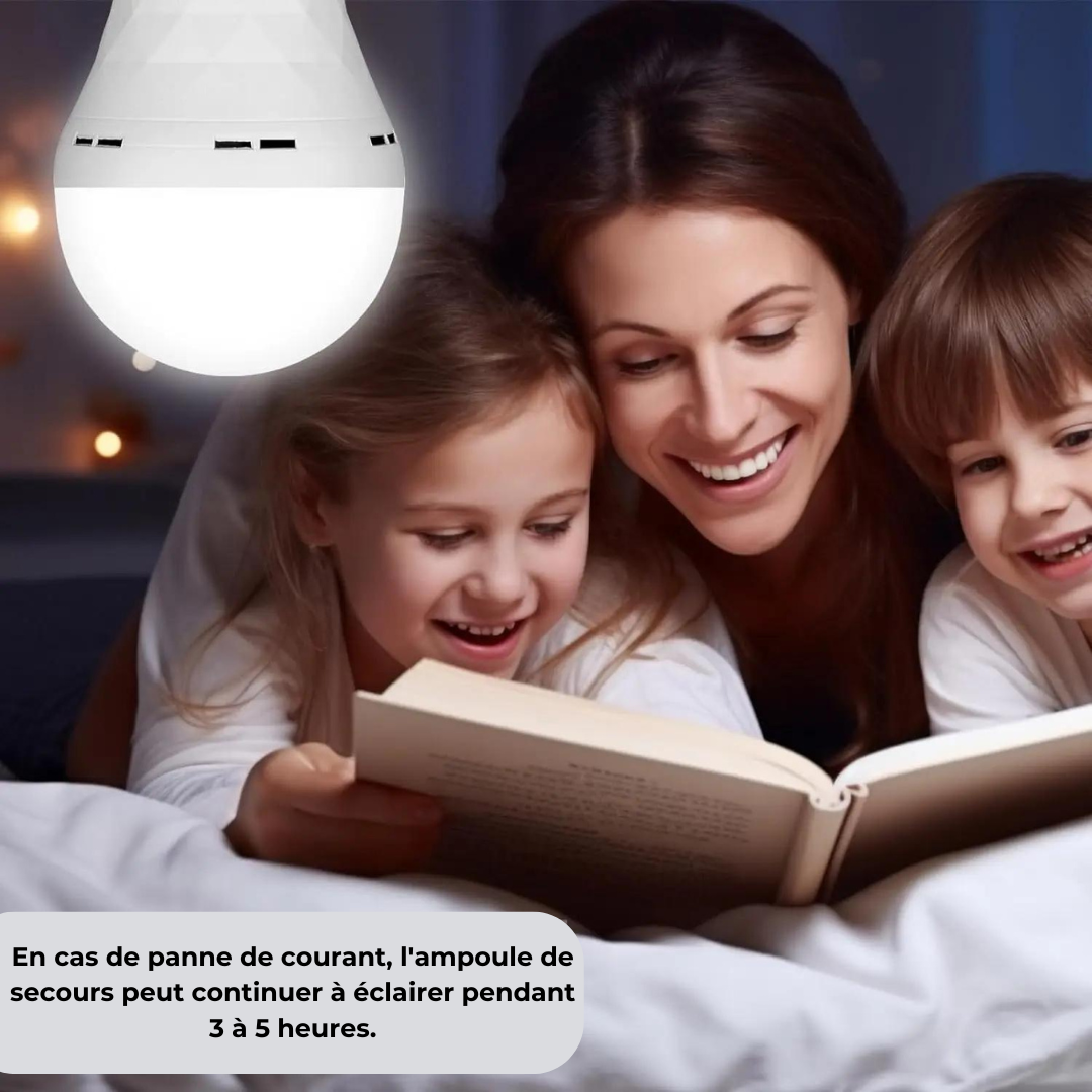 Ampoule LED Rechargeable Économique avec Télécommande