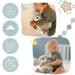 Otter Plush Toy with Uterus Comfort Feature