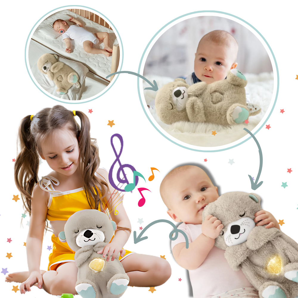 Otter Plush Toy with Uterus Comfort Feature