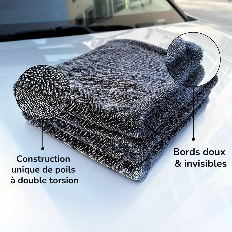 ShineMax Microfiber Towel Car - Quick Dry Cleaning