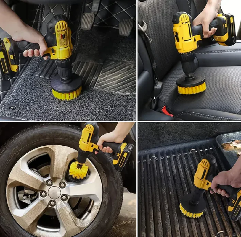 Kit de Nettoyage Ultra-Efficace Drill Brush PowerScrub