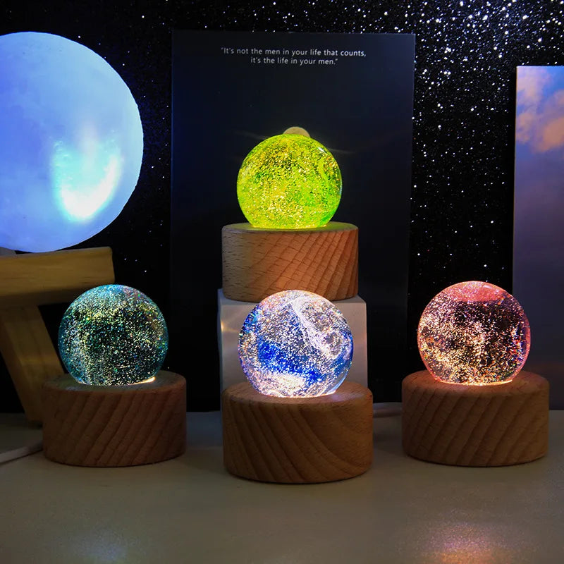 Lampe LED Sphère 7 Chakras