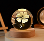 Lampe de nuit 3D céleste CrystalCosmos