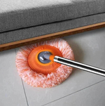 Microfiber Rotary Mop Telescopic Handle Bonus Head