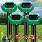 Ultrasonic repellent for moles, 4 pcs