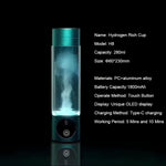 5000ppb High-Concentration Hydrogen Water Bottle