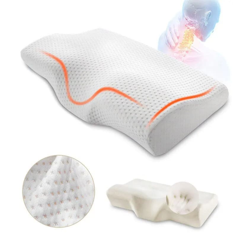 Ergonomic Cervical Memory Foam Pillow