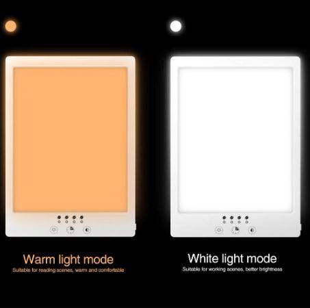 Lampe de luminothérapie contre la dépression