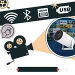 4K Portable Ultra HD Projector