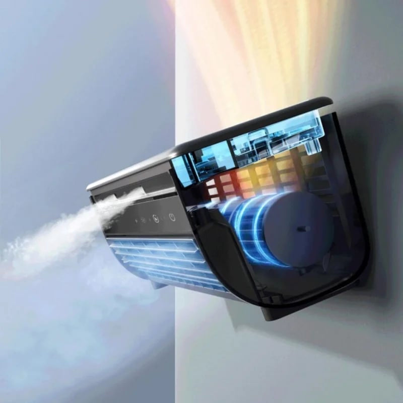 Wireless rechargeable air conditioner