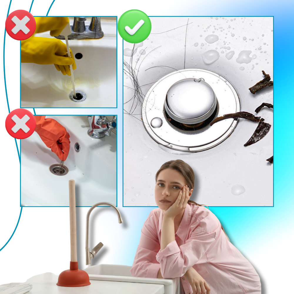 Retractable Sink Stopper with Odor Prevention