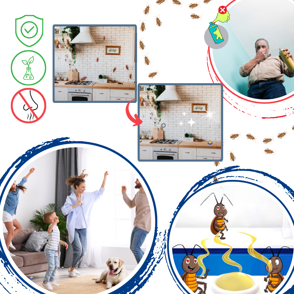 Odorless Cockroach Traps