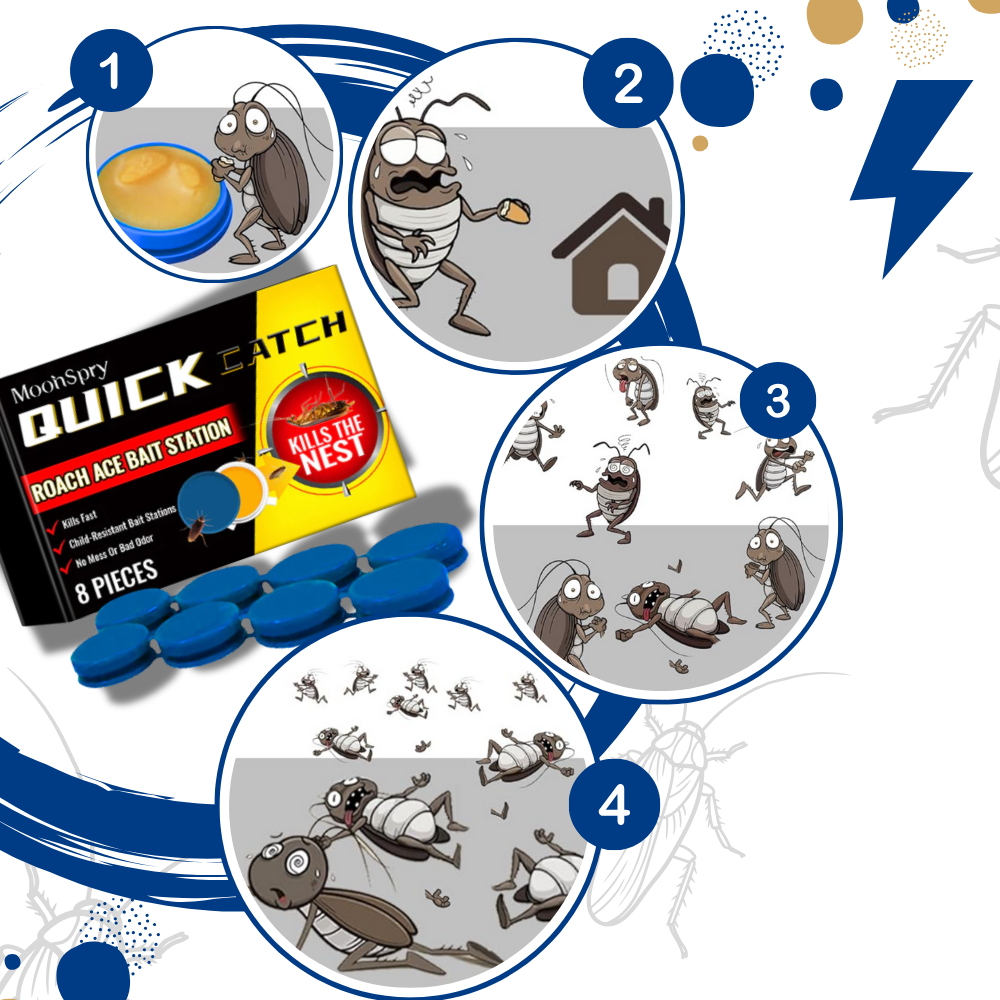 Odorless Cockroach Traps