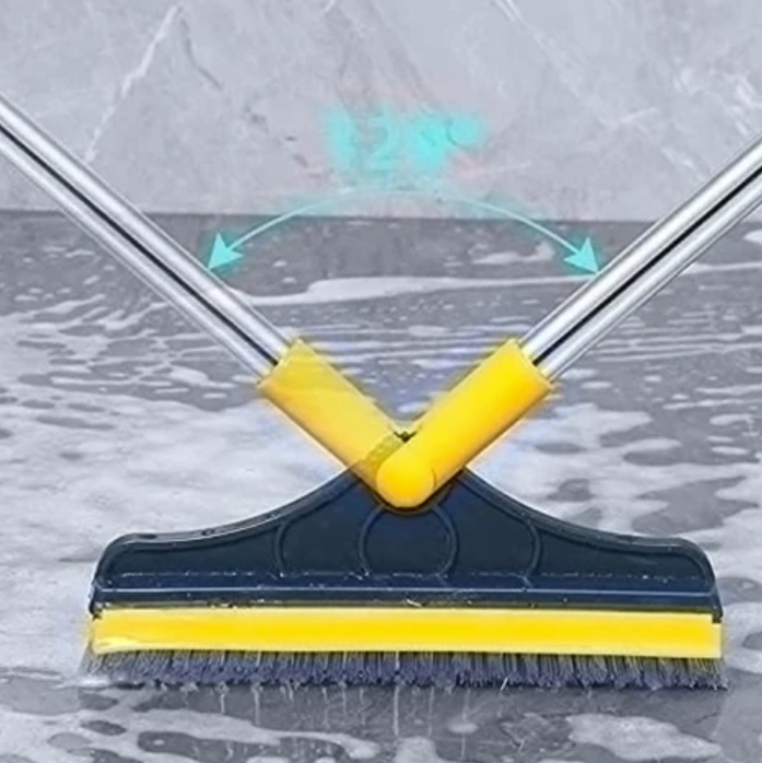 Brosse à Sol Rotative 2 en 1 Ultra Efficace 120° V-Scrub