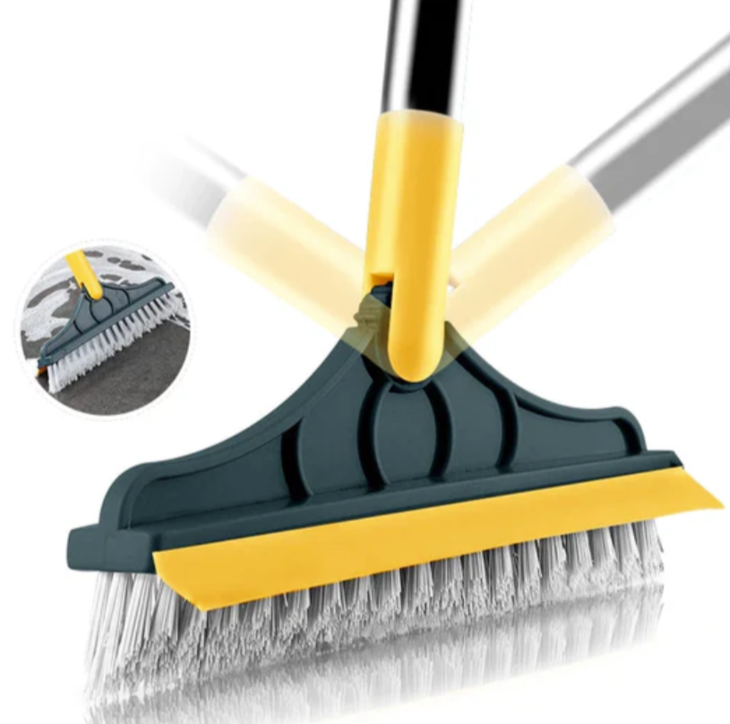 Brosse à Sol Rotative 2 en 1 Ultra Efficace 120° V-Scrub