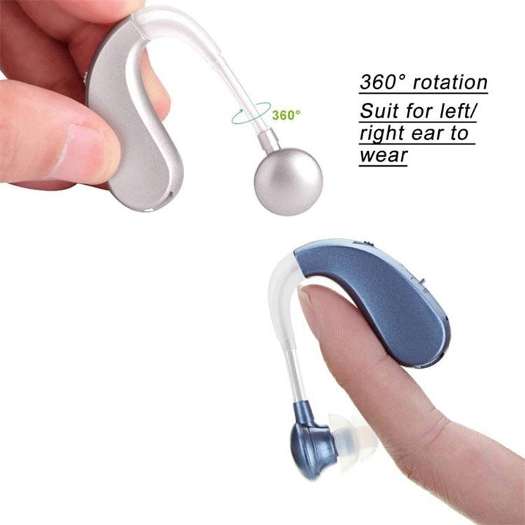 Rechargeable Bluetooth Hearing Aid Headphones for Seniors