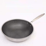 Non-stick stainless steel pan