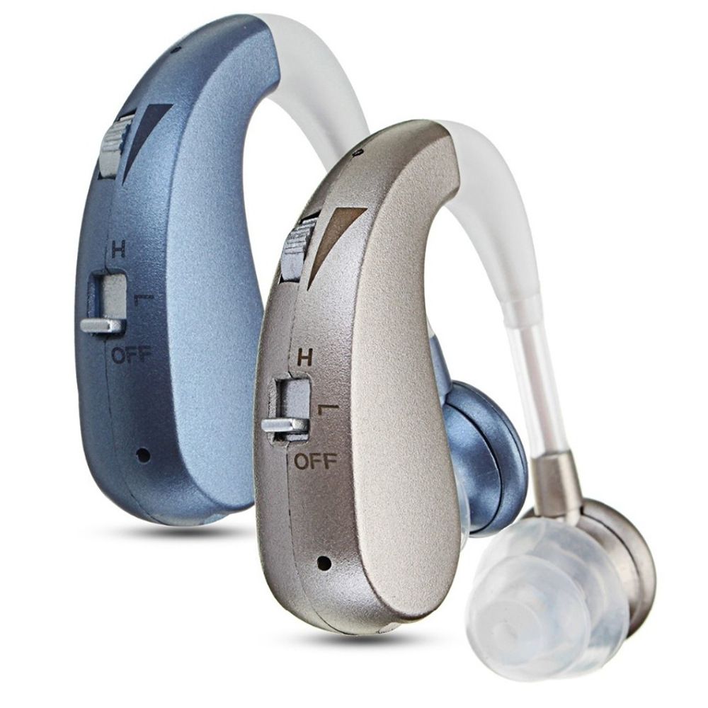 Rechargeable Bluetooth Hearing Aid Headphones for Seniors