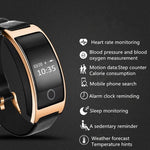 Blood Pressure Wristwatch Monitor