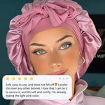 Bonnet de Soie pour Nuit Confortable et Doux